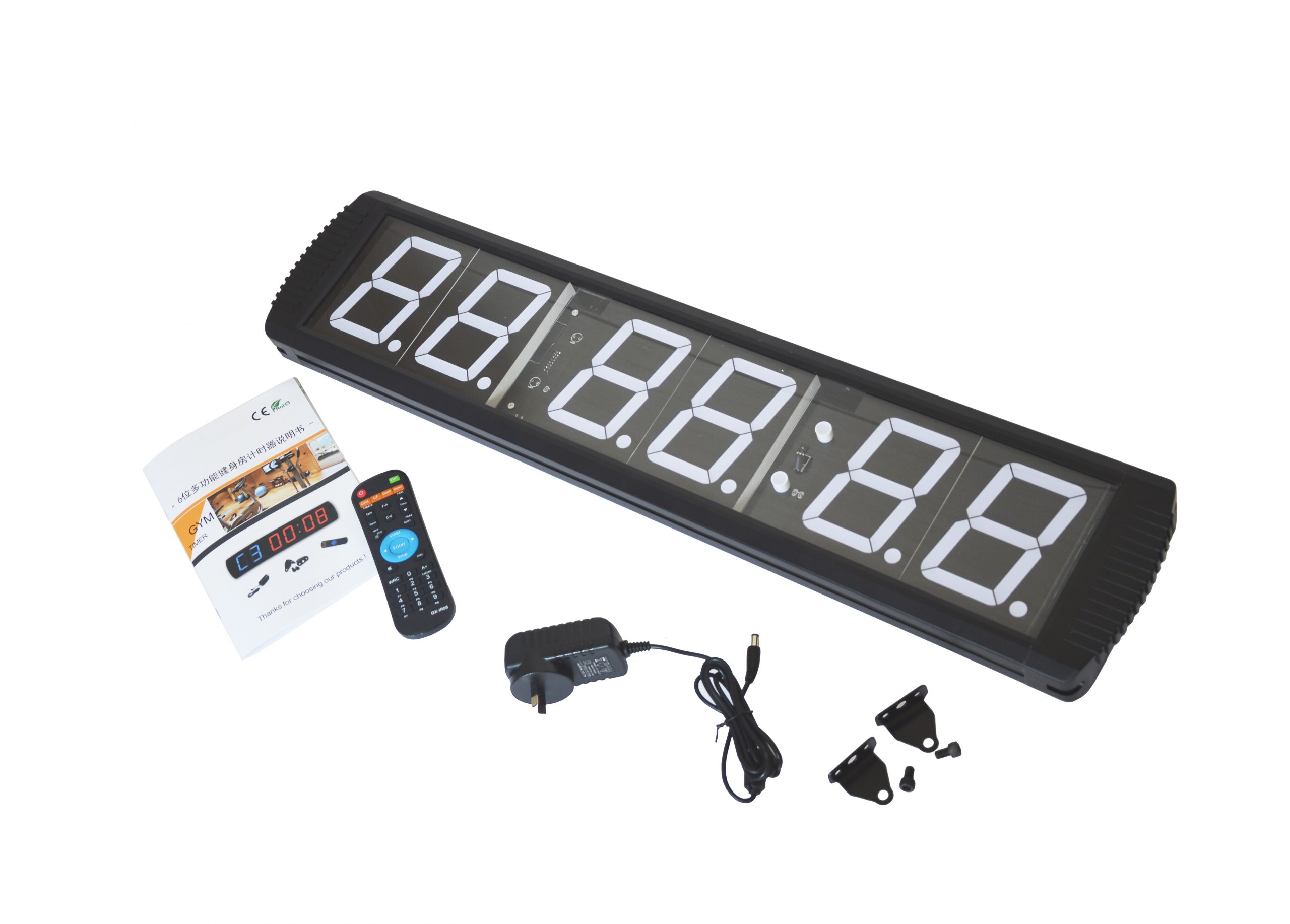 workout clock with seconds