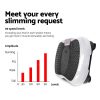 Everfit Vibration Machine Plate Platform Body Shaper Home Gym Fitness – White