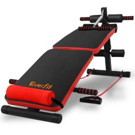 Adjustable Sit Up Bench Press Weight Gym Home Exercise Fitness Decline