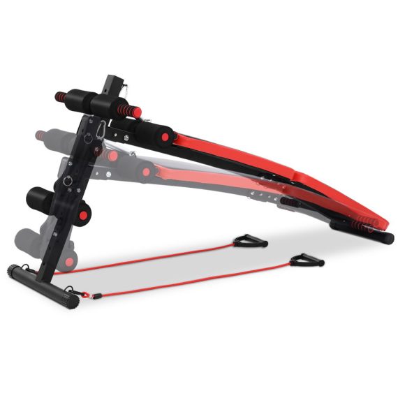 Adjustable Sit Up Bench Press Weight Gym Home Exercise Fitness Decline