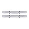45cm Dumbbell Bar Solid Steel Pair Gym Home Exercise Fitness 150KG Capacity