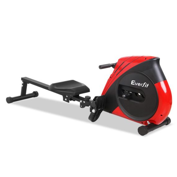 Everfit 4 Level Rowing Exercise Machine – Red and Black