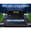 Electric Treadmill 45cm Incline Running Home Gym Fitness Machine Black