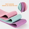 3PCS Resistance Bands Elastic Rubber Bands Exercise Band Yoga Fitness