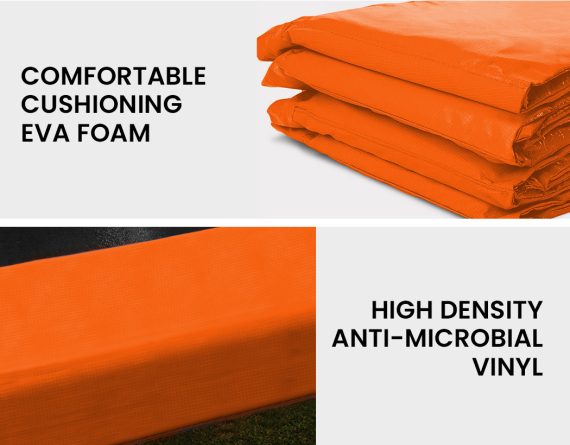 UP-SHOT Replacement Trampoline Safety Pad Padding Orange – 14ft