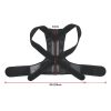 Lower Back Brace Unisex Posture Corrector Lumbar Support – Large