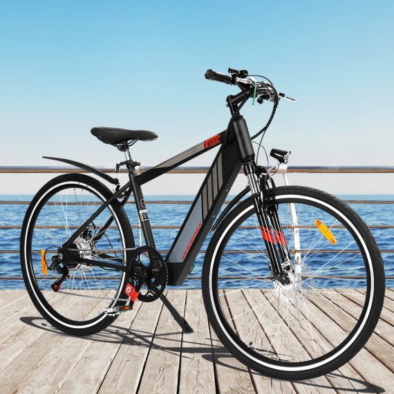 27″ Electric Bike Mountain Bicycle eBike e-Bike City Lithium Battery