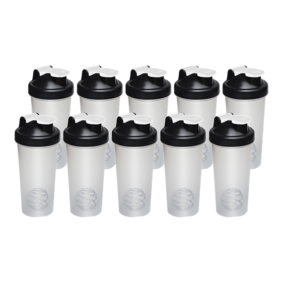 10x 700ml GYM Protein Supplement Drink Blender Mixer Shaker Shake Ball Bottle