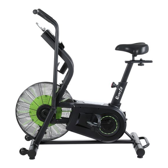 Air Bike Dual Action Exercise Bike Fitness Home Gym Cardio