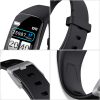 Sport Monitor Wrist Touch Tracker Smart Watch With 2X Strap Band Replacement