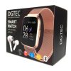 DGTEC 1.4″ IPS Rose Gold Smart Fitness Watch with Wireless Earbuds Bundle
