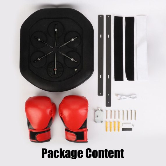 Music Boxing Training Electronic Boxing Wall Target Glove Intelligent APP Combat
