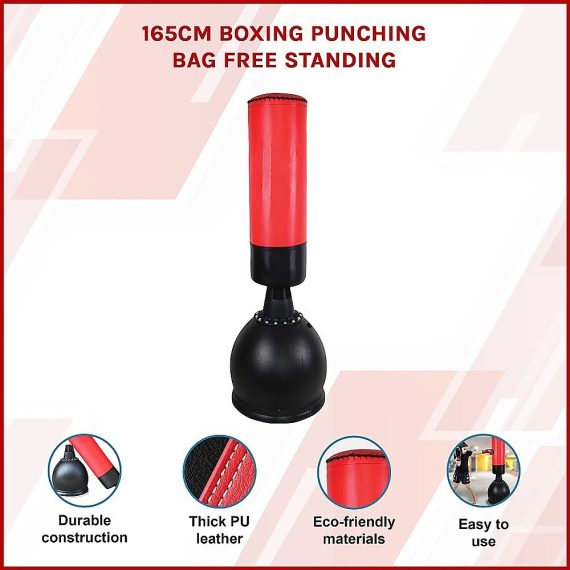 165CM Boxing Punching Bag Free Standing