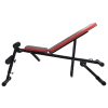 Adjustable Sit-up Bench with Barbell and Dumbbell Set