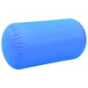 Inflatable Gymnastic Roll with Pump PVC – 120×75 cm, Blue
