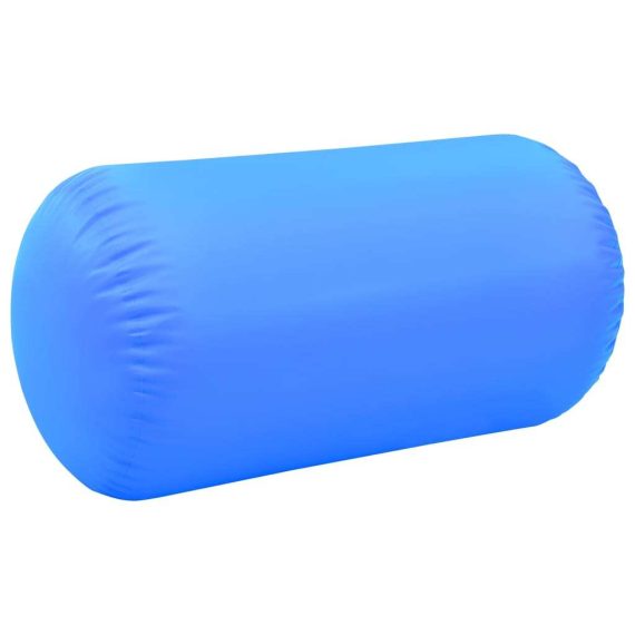 Inflatable Gymnastic Roll with Pump PVC – 120×75 cm, Blue
