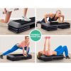Aerobic Step Risers Exercise Stepper Block Fitness Gym Workout Bench