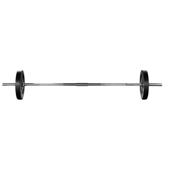 Barbell Weight Set Plates Bar Bench Press Fitness Exercise Home Gym 168cm