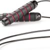 LT Skipping Rope Tangle-Free with Ball Bearings Rapid Speed Jump Rope Cable Ideal for Fitness Gym.