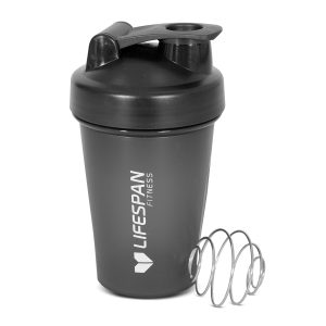 Lifespan Fitness Shaker Bottle (500ml, Black). – 1