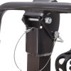 Car Bike Rack Carrier 4 Rear Mount Bicycle Steel Foldable Hitch Mount
