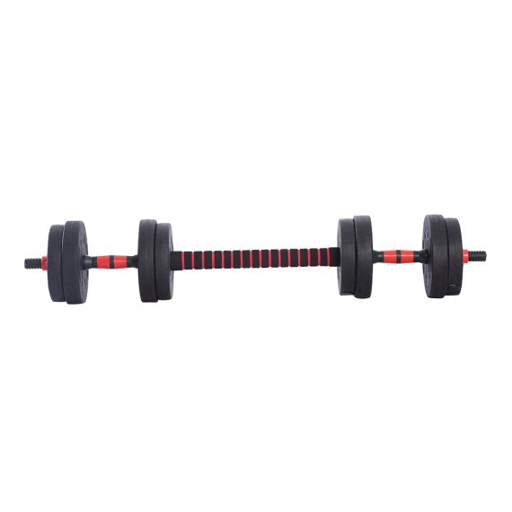 Dumbbells Barbell Weight Set Adjustable Rubber Home GYM Exercise Fitness
