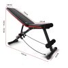 PROFLEX Weight Bench Workout Gym Press Adjustable Lifting Fitness Folding Bands