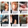 POWERFUL 6 Heads LCD Massage Gun Percussion Vibration Muscle Therapy Deep Tissue – Carbon