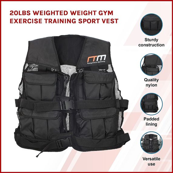 Weighted Vest – 20LBS