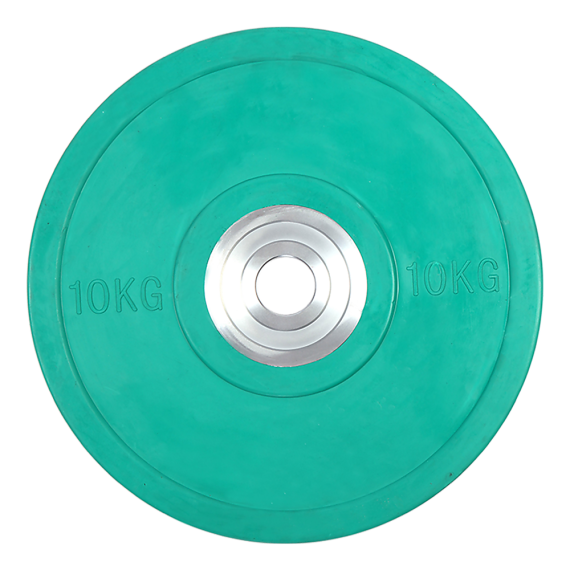 PRO Olympic Rubber Bumper Weight Plate – 10 KG