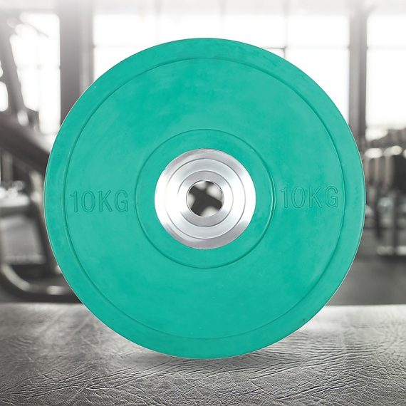 PRO Olympic Rubber Bumper Weight Plate – 10 KG