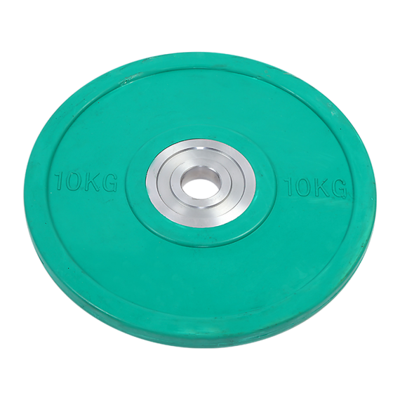 PRO Olympic Rubber Bumper Weight Plate – 10 KG