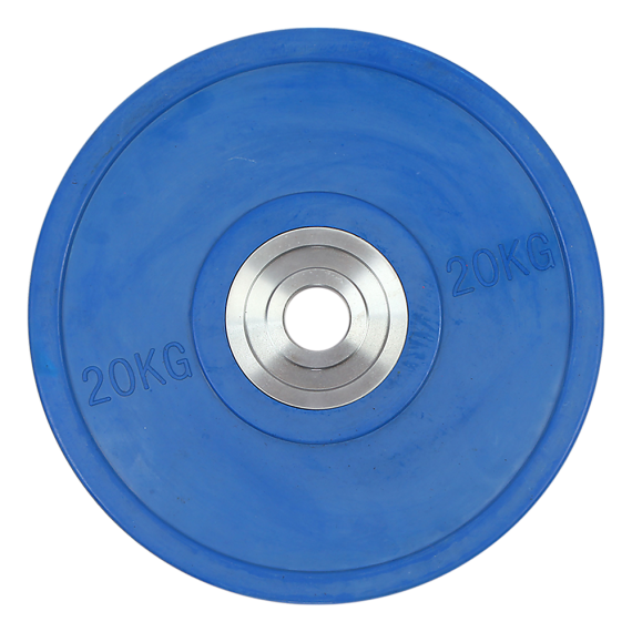 PRO Olympic Rubber Bumper Weight Plate – 20 KG