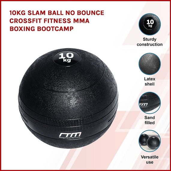 Slam Ball No Bounce Crossfit Fitness MMA Boxing BootCamp – 10 KG