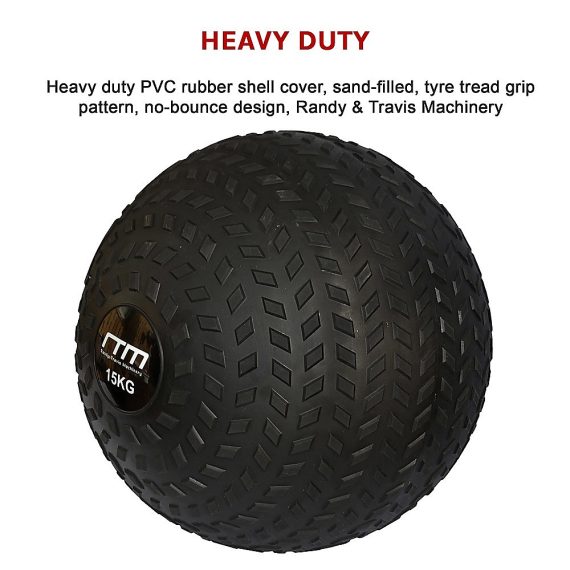 Tyre Thread Slam Ball Dead Ball Medicine Ball for Gym Fitness – 15 KG