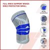 Full Knee Support Brace Knee Protector – Small