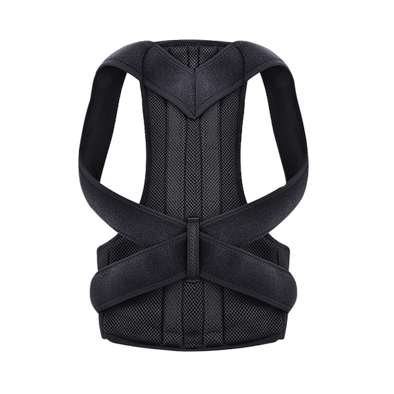 Lower Back Brace Unisex Posture Corrector Lumbar Support – Large