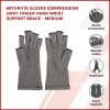 Arthritis Gloves Compression Joint Finger Hand Wrist Support Brace – Medium