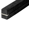 2.2m Gymnastics Folding Balance Beam Synthetic Suede – Black