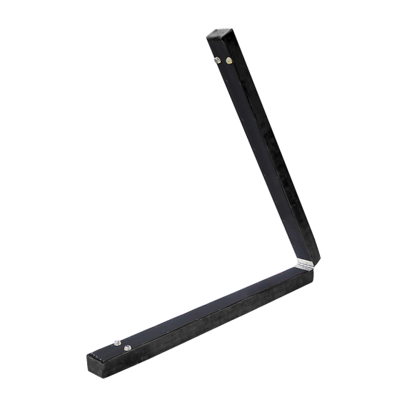 2.2m Gymnastics Folding Balance Beam Synthetic Suede – Black