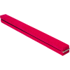 2.4m (8FT) Gymnastics Folding Balance Beam Black Synthetic Suede – Pink