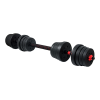 Adjustable Rubber Dumbbell Set Barbell Home GYM Exercise Weights – 30 KG