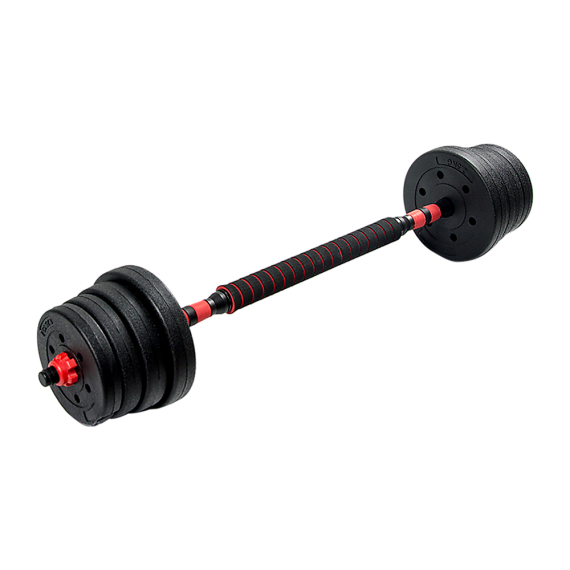 Adjustable Rubber Dumbbell Set Barbell Home GYM Exercise Weights – 30 KG