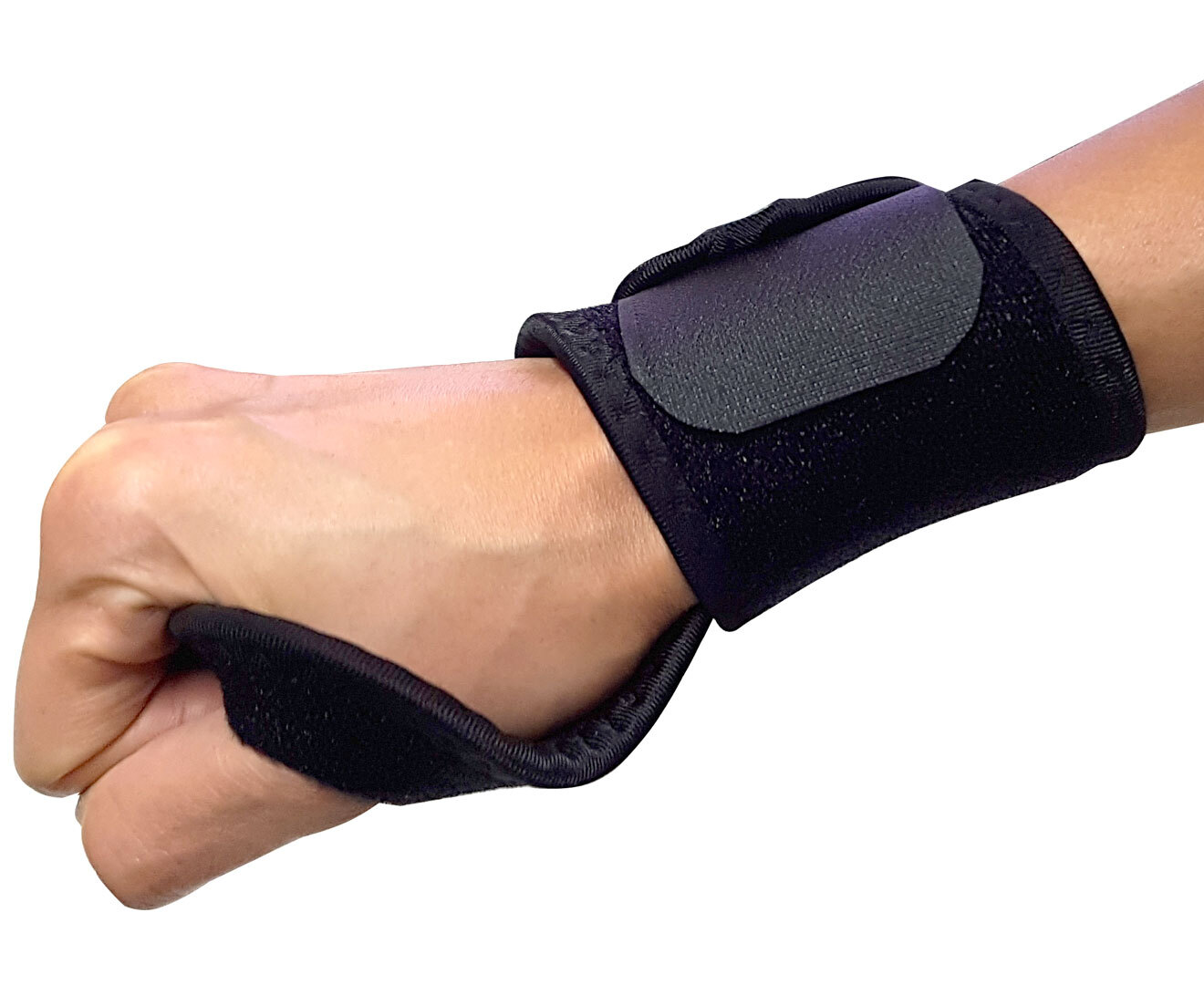 Wrist sports injury compression support