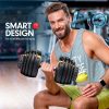 48kg Powertrain Adjustable Dumbbell Home Gym Set – Gold