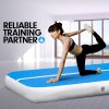 Air Track Inflatable Tumbling Gymnastics Mat – 7 x 1 M, Blue and White