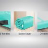 Air Track Inflatable Gymnastics Tumbling Mat – 4 x 1 M, Green