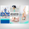 Air Track Inflatable Gymnastics Tumbling Mat – 4 x 1 M, Green