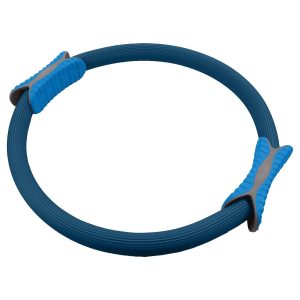 Powertrain Pilates Ring Band Yoga Home Workout Exercise Band – Blue