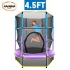 Kahuna Mini 4.5ft Trampoline – Blue and Purple